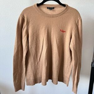 𝅺saks‎ Fifth Ave Women’s “Ciao” Cashmere Sweater Size Medium